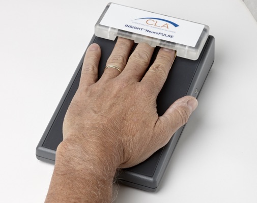 Heart Rate Variability nervous system assessment technology - HRV scanning for Topeka chiropractic care